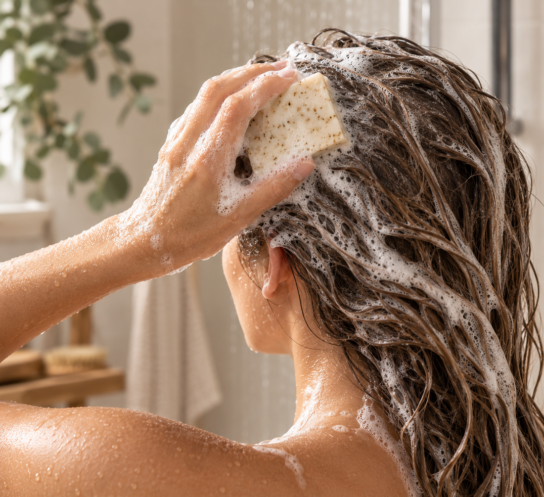HAARSEIFE RICHTIG ANWENDEN: SO GELINGT DIE NATÜRLICHE HAARWÄSCHE