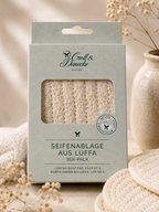 Luffa - Seifenablage (3er - Pack)
